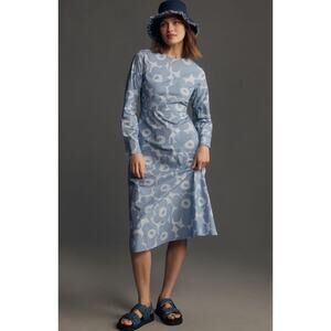 nwt ANTHROPOLOGIE x MARIMEKKO sz M Katse Unikko Midi
